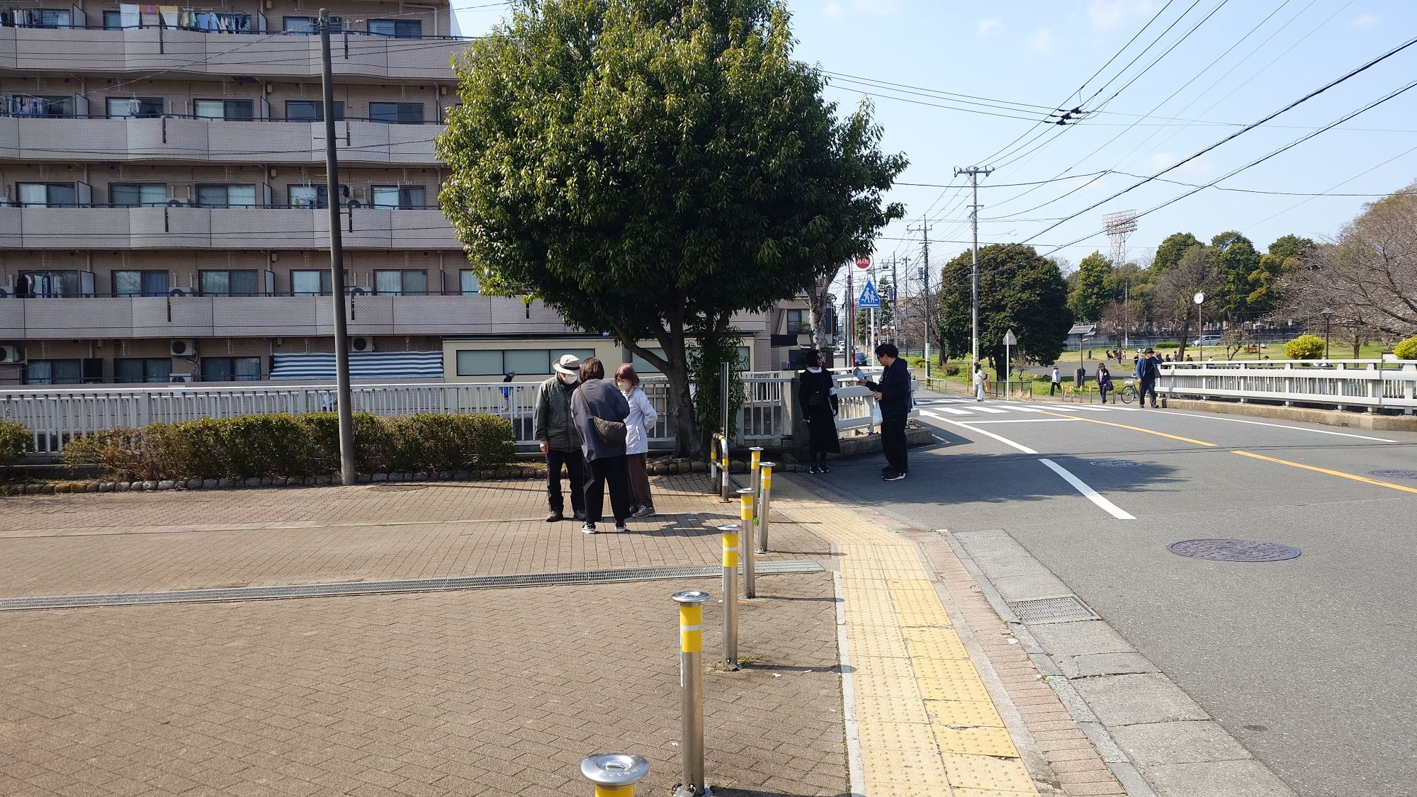氷川台周辺へのチラシ配布を実施しました